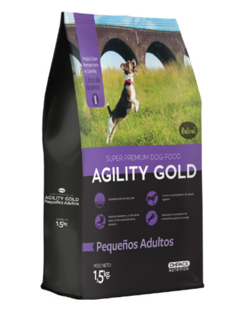 Agility Gold - Pequeños Adultos 3 kilos
