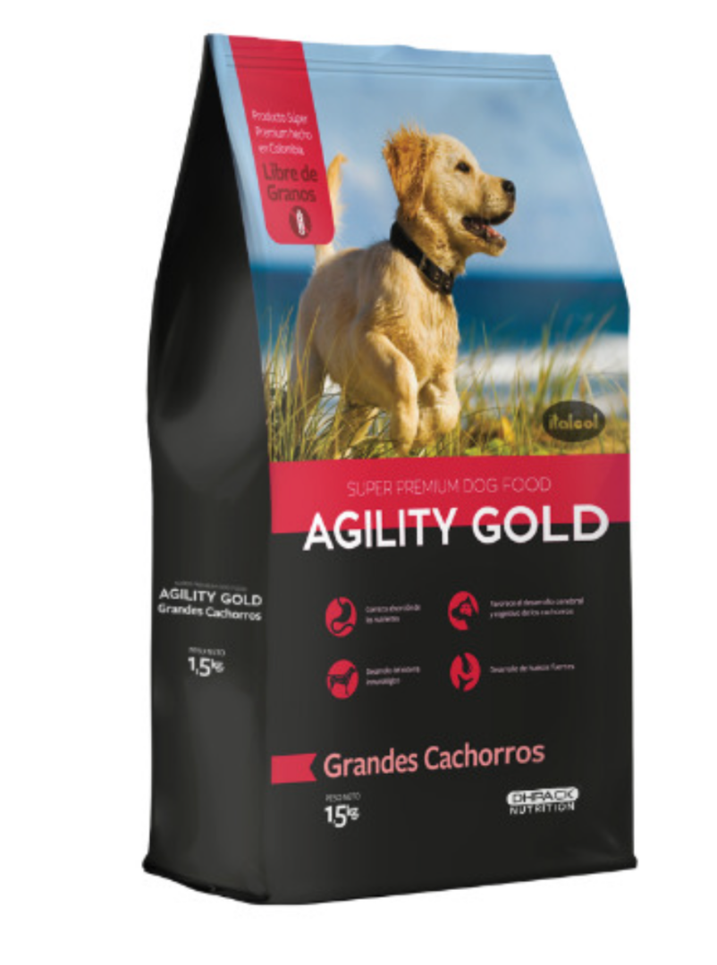 Agility Gold - Grandes Cachorros 3 kilos