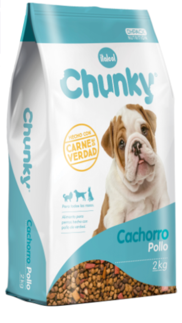 Chunky - Pollo Cachorro 9 kilos